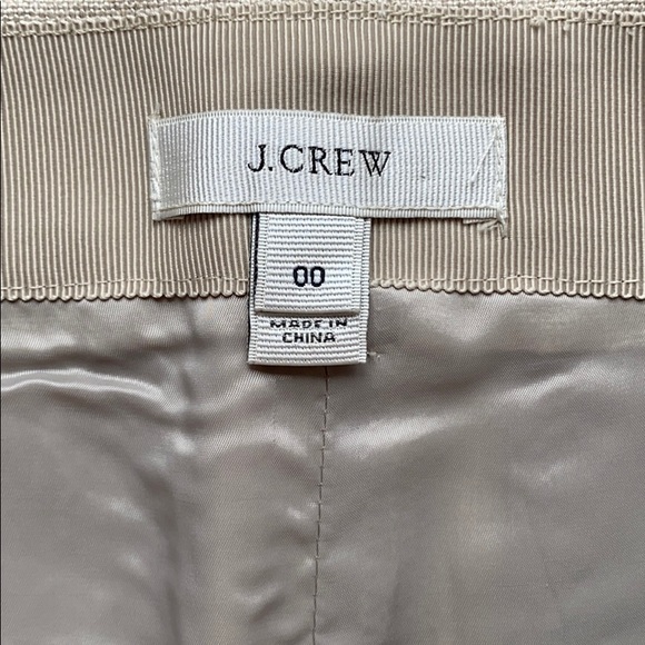 Jcrew Flax Linen zip mini skirt - Picture 4 of 8